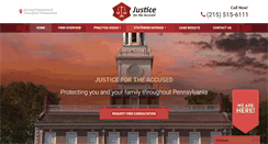 Desktop Screenshot of justaccused.com